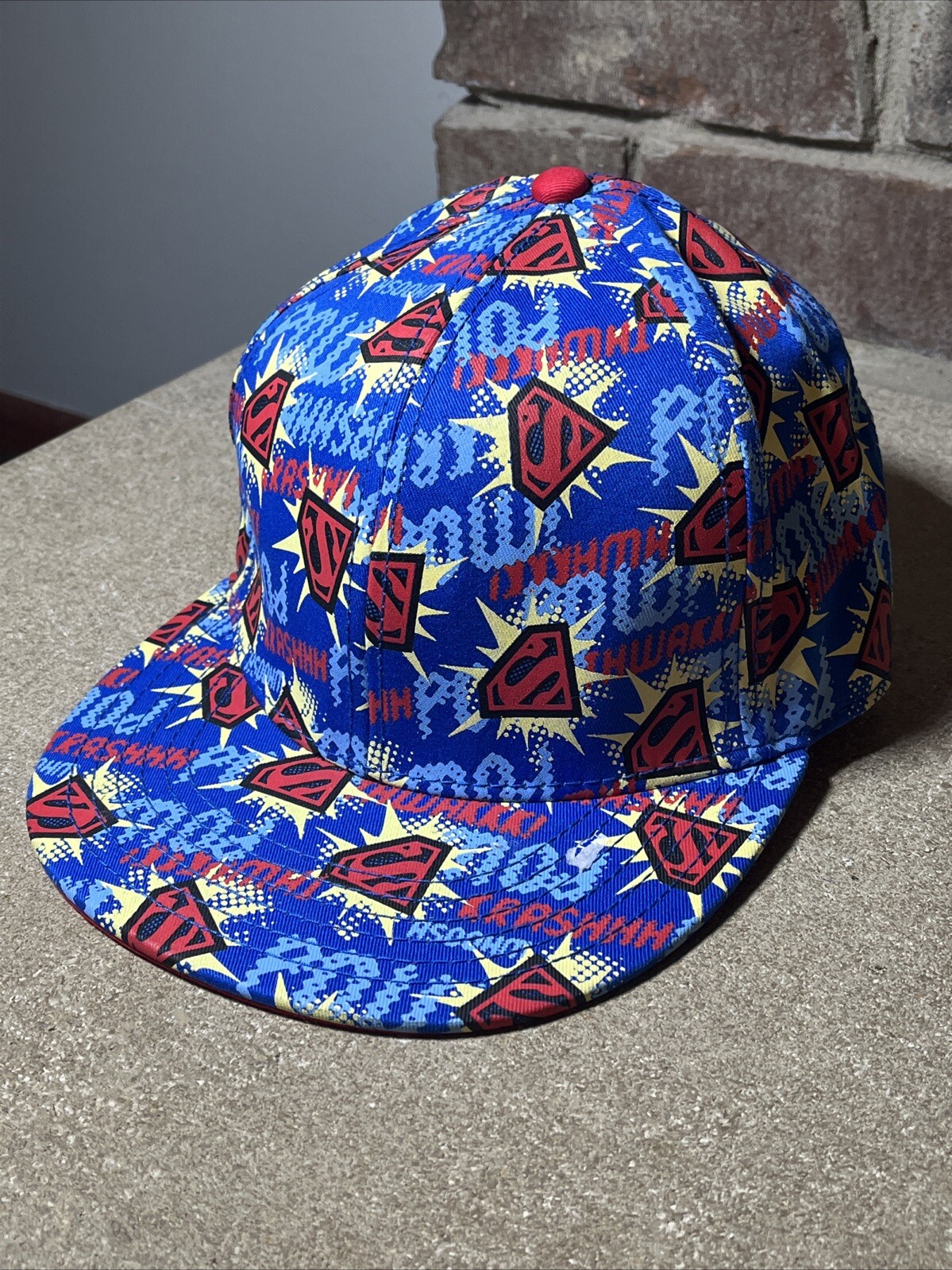 Superman All Over Pattern DC Comic Warner Bros Sn… - image 1