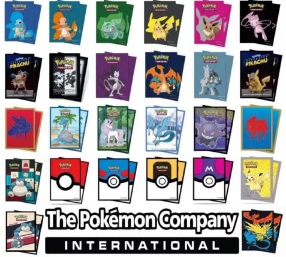 Assorted Pokemon TCG Card Sleeves Protector Sleeve Pack **Pick from List**