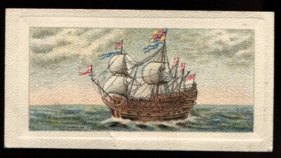 Tabakkarte, Godfrey Phillips, Evolution of the British Navy, 1930, #12