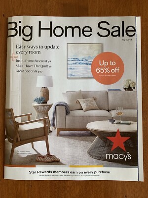 Furniture Macy's Specials For Tomorrow Macy's Catalog Big