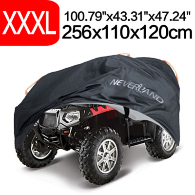 NEVERLAND 3XL Quad ATV Abdeckplane Fahrzeug Abdeckung Schutz Regen Cover Schwarz