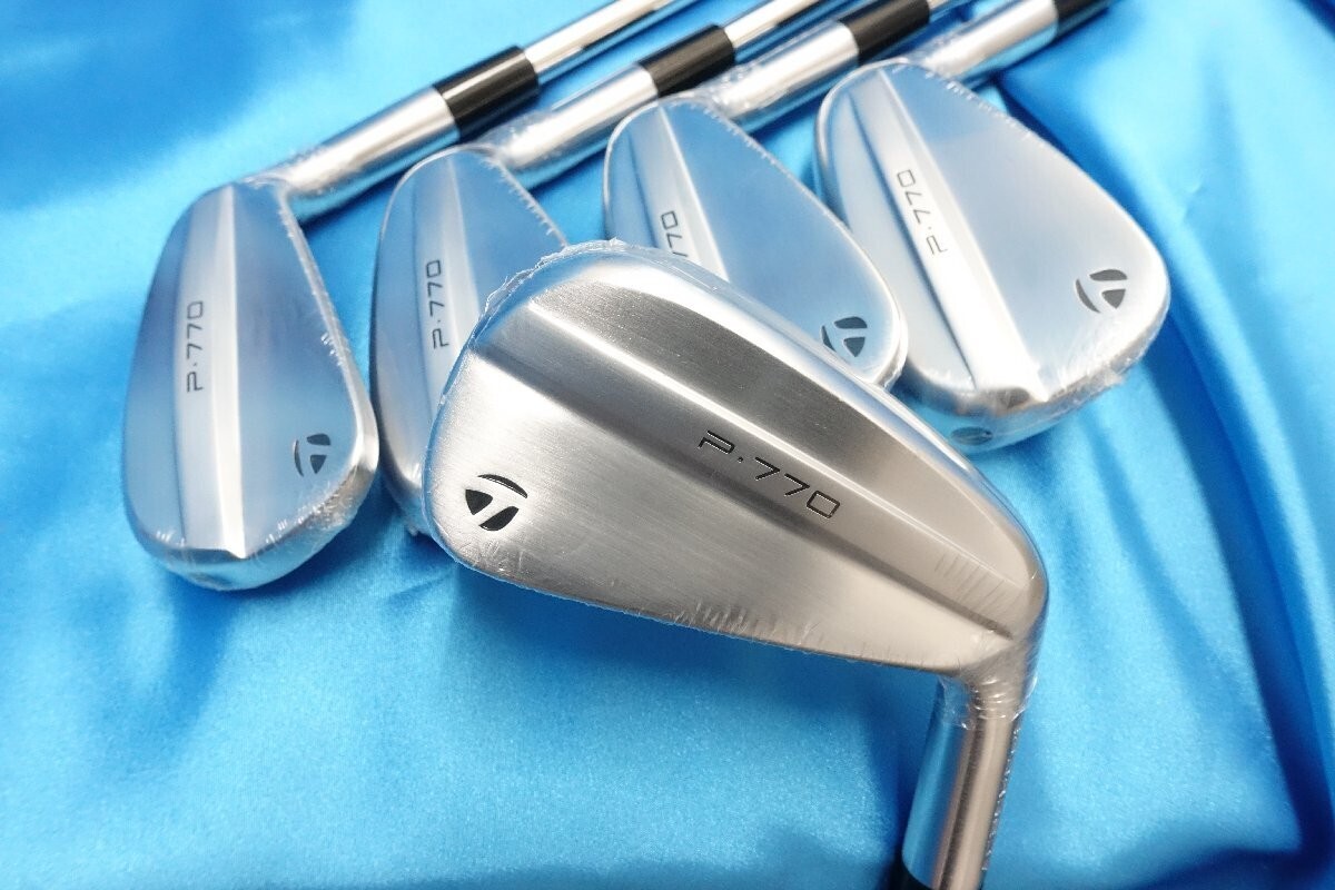 New P770アイアン('24)#6〜PW 5本DG MID115(S200) TaylorMade P770 2024 Iron Wedge 6-pw 5 Set Dynamic Gold Mid