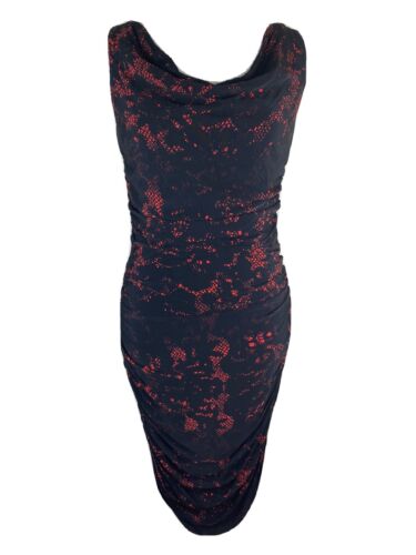 Marc New York Andrew Marc Womens Dress 8 Red Blac… - image 1