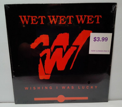 Wet Wet Wet: Wishing I Was Lucky 12'' Maxi Lp FACTORY SEALED!!