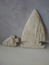 Lot Of Two Native Americans Ceramic Pieces