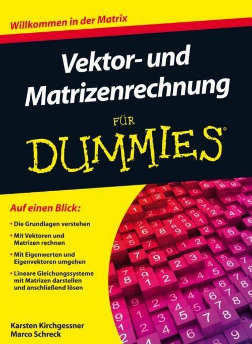 Thumbnail - Vektor- Und Matrizenrechnung Für Dummies Karsten Kirchgessner