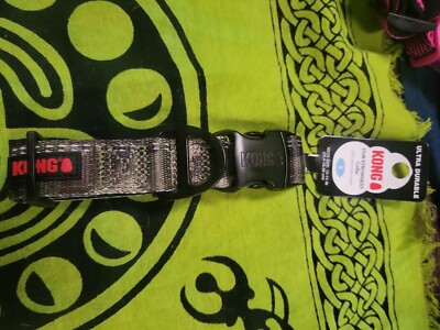 KONG Dog Collar Small 10-14 Inches Ultra Durable Kong Max