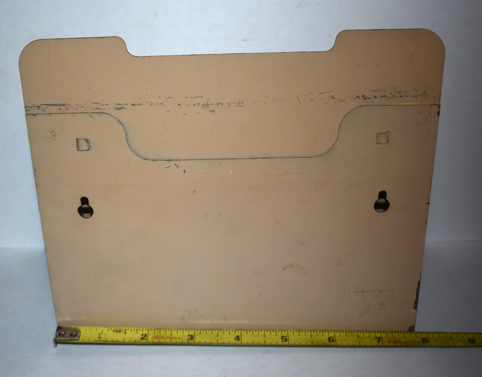 Vintage Oelwein IA Iowa State Bank Metal Advertising Office Desk Paper