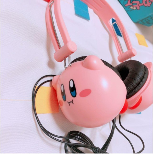 Kirby Headphones with Star / Japan Game Center Limited Items / BANDAI
