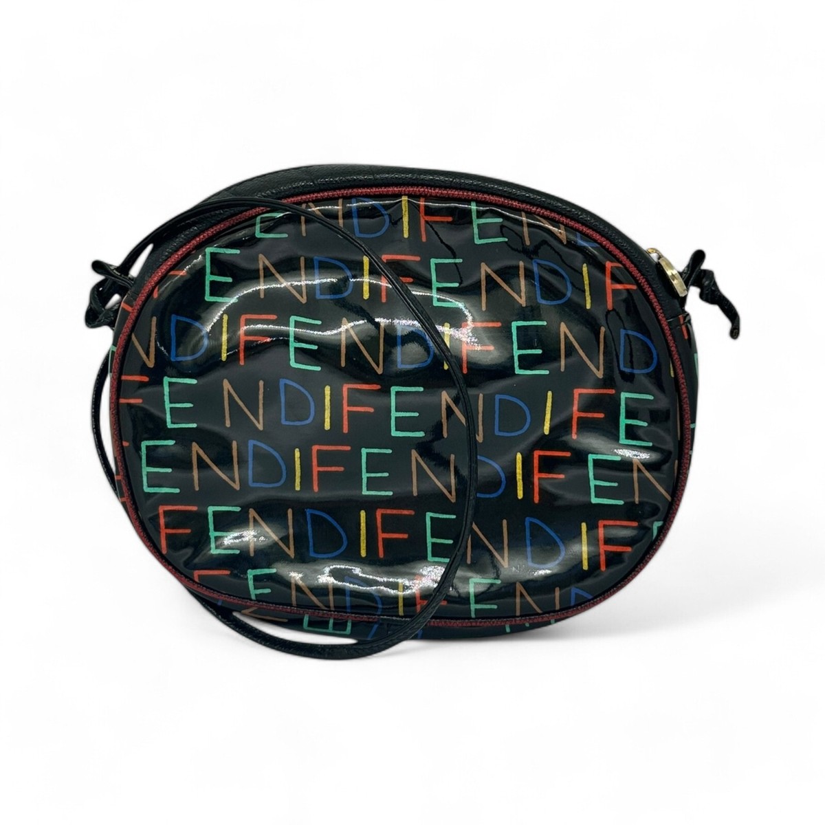 Fendi ロゴプリント バッグ Fendi FF Logo Print Camera Case Crossbody Bag