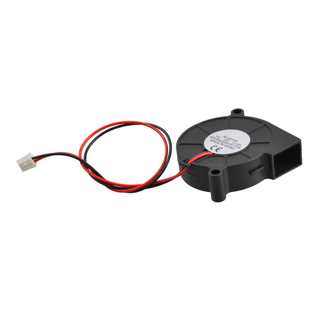 Black Brushless DC Cooling Blower Fan 5015S 5V 0.14A 50mm x 15mm AD