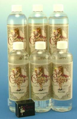 16 Oz Fragrance Lamp Oil Gift Pack and Wick - LOVELY LAVENDAR