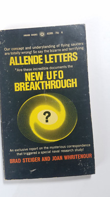 New UFO Breakthrough by Brad Steiger & Whritenour 1968 Award 1st Paperback