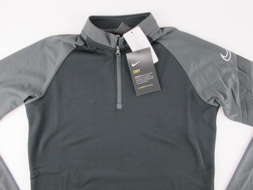 Nike NEW Kids Academy Pro Drill Fleece Black Boy M Youth 1/4 Pullover Top BV6942 - Picture 3 of 12