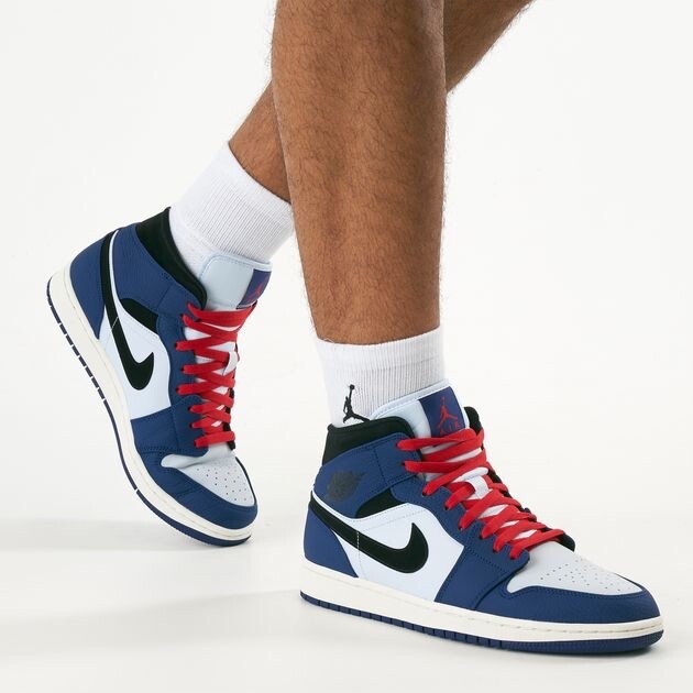 air jordan 1 mid se deep royal blue