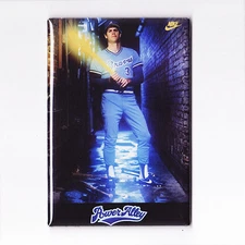 DALE MURPHY / POWER ALLEY 2" x 3" POSTER MAGNET (costacos atlanta braves jersey)