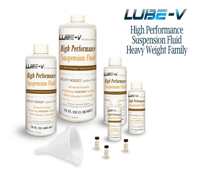 LubeV Heavy Weight Suspension Fluid Fork Oil Compareto Red Line