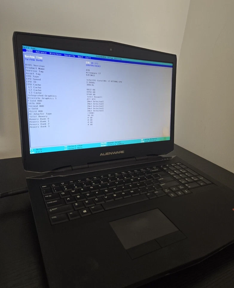 Alienware 17 P18E i7-4710MQ AMD HD8970M GPU 16GB RAM - Image 3 of 4