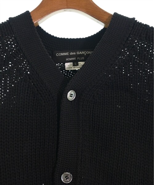 COMME des GARCONS HOMME PLUS Cardigan Black L 2200433828105 COMME des GARCONS HOMME PLUS Cardigan Black L 2200433828105