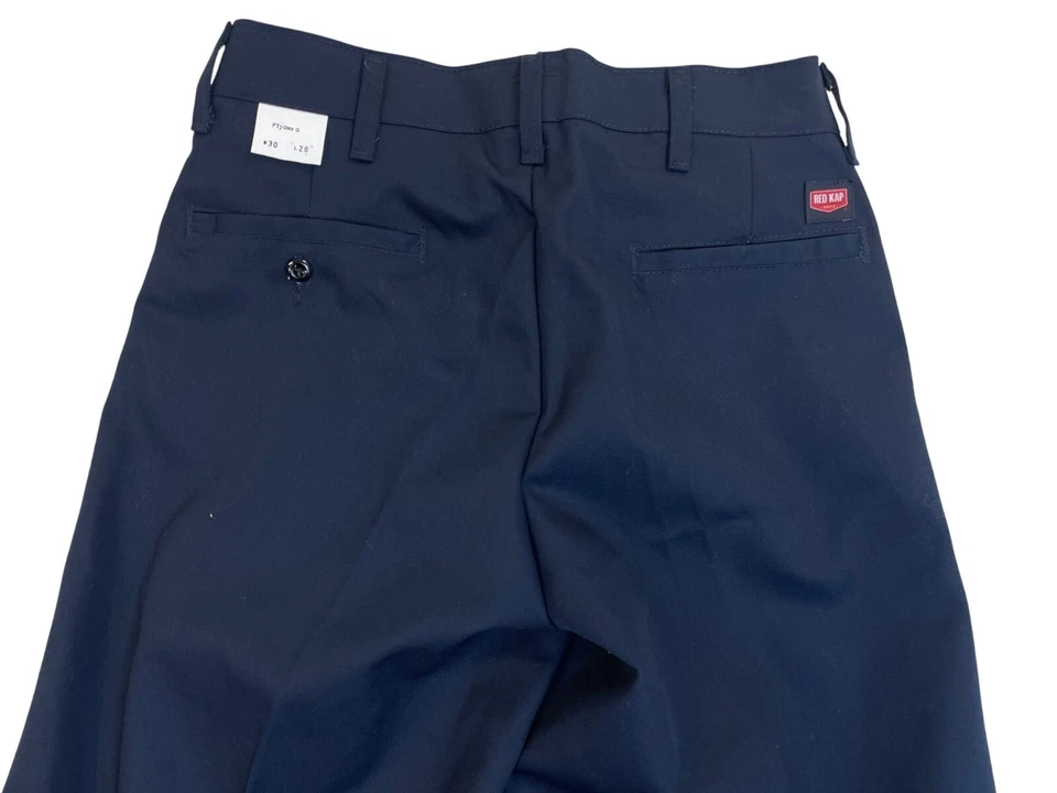 Red Kap Mens Navy Work Pants Size W30 L28 - New - Image 4 of 4