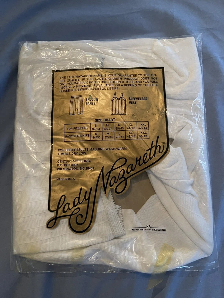 Nuevo de Lote Antiguo Mujeres Dama Nazaret Ropa Interior Bragas Bloomer Pantalones Cortos Algodón Peinado Grande Foto 2 de 4