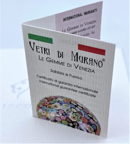 Porta Chiavi Acciaio Murrina Vetro di Murano Made in Italy 7808 - Foto 2 di 2