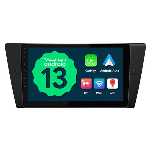 For BMW 316d 318d E90 E91 E92 E93 9" IPS Android 13 GPS Car Stereo Radio CarPlay - Picture 20 of 31