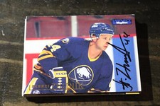 ALEXEI ZHITNIK  BUFFALO SABRES  AUTO'D CARD