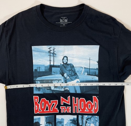Boyz N The Hood Graphic Tee Ice Cube T-Shirt Size Men's Medium Universal Studios - Picture 5 of 8