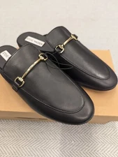 Steve Madden mule Galilea Leather Mules Black 8 or 10