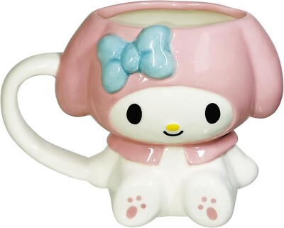 Sanrio My Melody Heat-resistant porcelain mug approx. 200ml die-cut SAN4359-3