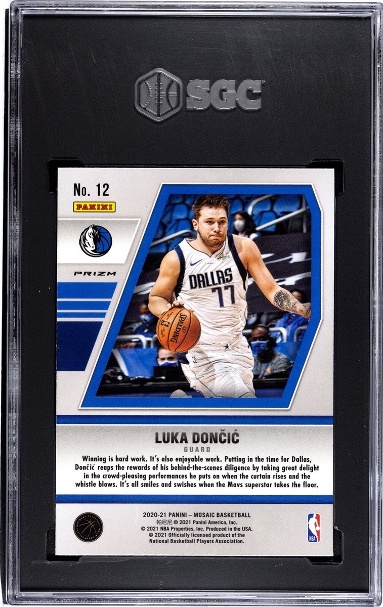 その他 2020 Prizm Mosaic Luka Doncic NBA PSA 10 2020-21 Panini Mosaic Luka Doncic #47 Mosaic Prizm SP PSA 10