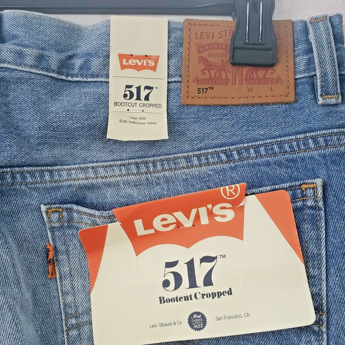 Levi's 517 bootcut clearance cropped