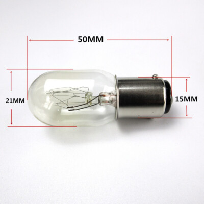 Replacement Push In Type Light Bulb for Kenmore Sewing Machine 15W #6797 #6810