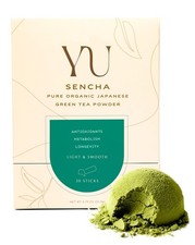 Tea Organic Sencha Green Tea , 30 Instant Packets  Rich in Antioxidants, EGC...