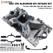 Efi Intake Manifold Fuel Rail Kit Fits Chevy Sbc Gen I 1968-1986 350 307 400