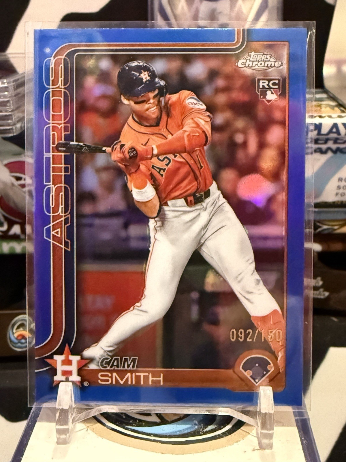 Cam Smith RC Blue Refractor /150 2025 Topps Chrome Update USC145 TZ