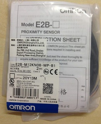 ONE NEW-  metal proximity switch E2B-M12KN08-WP-B1 *mc