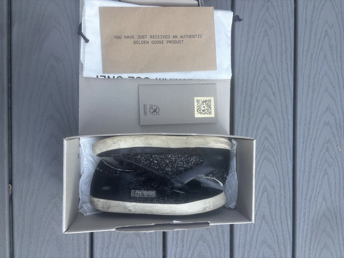 Golden Goose Super-Star Low Black for sale | eBay