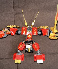 LEGO NINJAGO Kai's Fire Mech 70500 - Used Complete 2013