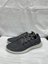 Allbirds Wool Runners Sneakers Men's US 9 Natural Gray Lace Up Shoes EBS1085