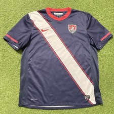 Nike USA 2010 2011 Away Football Shirt Soccer Jersey  369253-451 Men's Large L