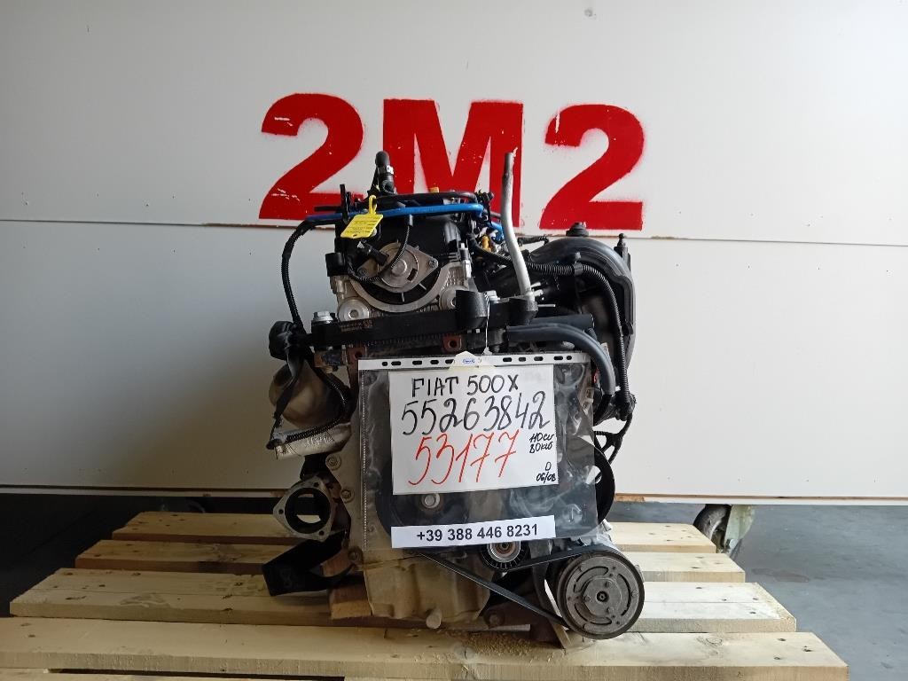 MOTORE COMPLETO PER FIAT 500 X Serie 55263842 110 CV 80 KW 55263842 benzina 16