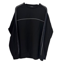DKNY SWEATSHIRT BLACK SIZE XXL