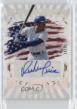 2025 Panini Boys of Summer Holo Silver 14/25 Ruben Sierra #ABS-RSI Auto 15t1