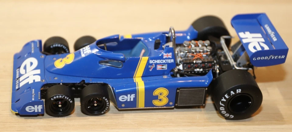 EXOTO TYRRELL FORD P34 J. Scheckter 3, G.P. Sweden OVP 1:18 - Bild 2 von 4