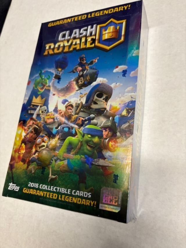 Clash Royale Trading Cards Sealed JUMBO Box (48packs) with