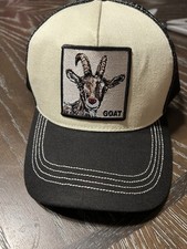 GOAT Trucker Hat Mesh SnapBack New Adjustable Cap