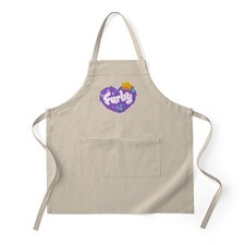 CafePress Furby Heart Full Length Cooking Apron 1219845003