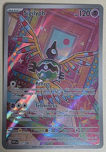 SIGILYPH 118/086 SV11W WHITE FLARE JAPANESE AR 2025 POKÉMON